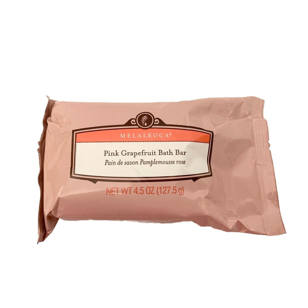 NEW Melaleuca Brand PINK GRAPEFRUIT Full Size Soap Bar 4.5 Oz SEALED TMP17